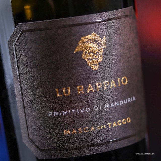 Masca del Tacco - Primitivo di Manduria 2022 Lu Rappaio